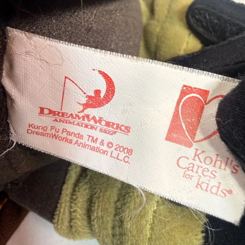 Kohl's Cares Master Shifu Plush DreamWorks Kung Fu Panda 2008 Stuffed Toy 12